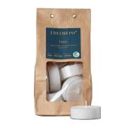 Edelweiss - Telys store 8 stk hvit