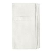 The Organic Company - Serviett i bomull 20x20 cm 4 stk hvit