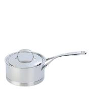 Demeyere - Atlantis 7 kasserolle med lokk 18 cm 2,2L rustfritt stål