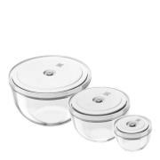 Zwilling - Fresh & Save vakuumskålsett 6 deler glass