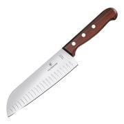 Victorinox - Kebony santokukniv 17 cm med luftlommer kebony