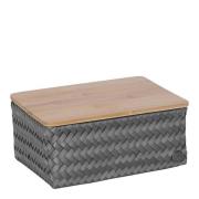 Handed By - Top Fit Medium høy oppbevaringskurv m/lokk 24x18x11 cm  da...