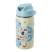 Modern House - Bukkene Bruse drikkeflaske 0,4L tegneserie gul/blå
