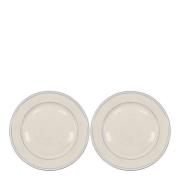 Nicolas Vahé - Bistro middagstallerken 27 cm 2 stk blå/hvit