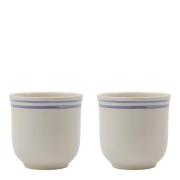 Nicolas Vahé - Bistro krus 30 cl 2 stk blå/hvit