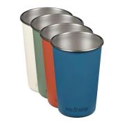 Klean Kanteen - Steel Pint stålkopp 47 cl 4 stk Partake
