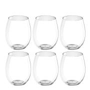 Quattro - Summertime vannglass 39 cl 6 stk tritanplast