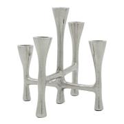 House Doctor - Tristy lysestake 20x19 cm sølvfinish