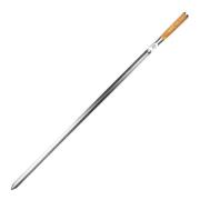 Forged - Churrasco grillspyd V-form 60 cm stål/oliventre