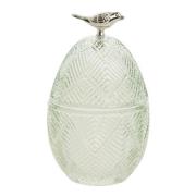 Lene Bjerre - Esilia bonbonniere egg 15,5 cm lysegrønn