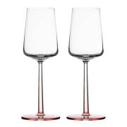 iittala - Essence hvitvinsglass 33 cl 2 stk rose
