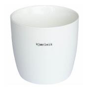 Sögne Home - Krus Kjærleik 30 cl hvit