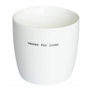 Sögne Home - Krus Venner for livet 30 cl hvit