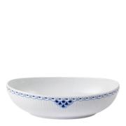 Royal Copenhagen - Princess oval skål 75 cl blå/hvit