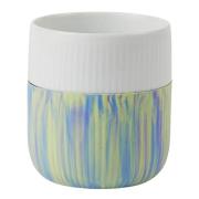 Royal Copenhagen - Riflet Contrast krus 35 cl nordlys blå