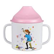 Rätt Start - Pippi Langstrømpe tutekopp 18 cl Bursdag hvit