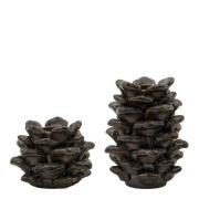 House Doctor - Cone lysestake 2 stk antikk metall