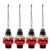 House Doctor - Tino julepynt 4 stk rød