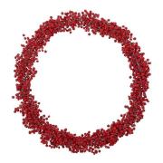 House Doctor - Winter krans 33 cm rød