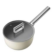 SMEG - Kasserolle 20 cm 3,1L keramisk krem