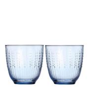 Rörstrand - Swedish Grace glass 25 cl 2 stk blå