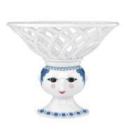 Bjørn Wiinblad - Dora fruktskål 25 cm blå