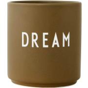 Design Letters - Favourite krus Dream 25 cl oliven