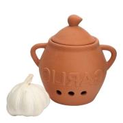 Dexam - Terracotta hvitløkskrukke 13 cm