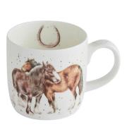 Wrendale Design - Side by Side krus 31 cl hest