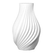 Lyngby Porcelæn - Twist vase 18 cm hvit