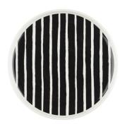Marimekko - Oiva Piccolo tallerken 20 cm hvit/svart