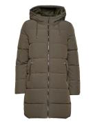 Onldolly Long Puffer Coat Otw Noos Fôret Kåpe Green ONLY