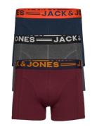 Jaclichfield Trunks 3 Pack Noos Boksershorts Red Jack & J S