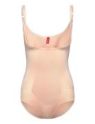 Oncore Open-Bust Panty Bodysuit Lingerie Shapewear Tops Beige Spanx