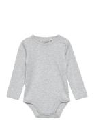 Body Ls Solid Bodies Long-sleeved Grey Fixoni