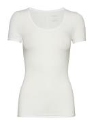 Shirt 1/2 Topp White Schiesser