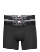 Levis Men Optical Illusion Boxer Brief Organic Co 2P Boksershorts Mult...