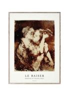 La Baiser 30X40 Cm Home Decoration Posters & Frames Posters Illustrati...