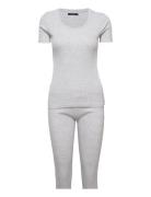 Decoy Rib Pj Set Pyjamas Grey Decoy