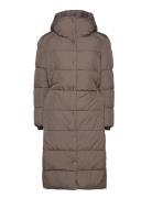 Savannah Long Puffer Coat Fôret Kåpe Grey Jofama