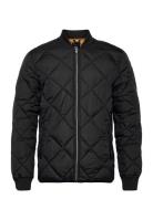 Quilted Jacket Vattert Jakke Black Lindbergh