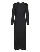 Long Split Dress Maxikjole Festkjole Black Filippa K