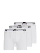 Boxerbr 3P Power Boksershorts White BOSS