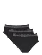 Feel Of Modal Midi 3P Truse Brief Truse Black Triumph