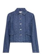 Karin Patch Jackets Dongerijakke Denimjakke Blue Hosbjerg