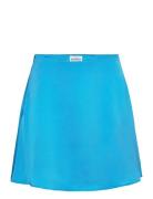 Skirt Kort Skjørt Blue Barbara Kristoffersen By Rosemunde