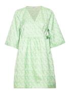 Dorianmd Wrap Dress Kort Kjole Green Modström