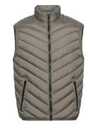 Light Weight Vest Vest Khaki Green Tom Tailor