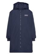 Puffer Jacket Fôret Jakke Navy Kenzo