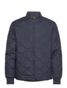 Padded Shirt Fôret Jakke Blue Tom Tailor